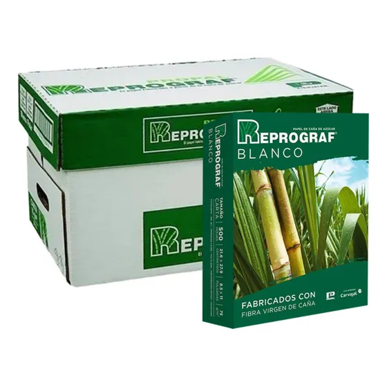 Caja Resma Papel Carta X 10 Unidades