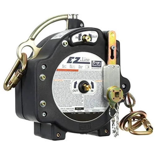 Sistema De Línea De Vida Horizontal Retráctil 3m Dbi-sala Ez