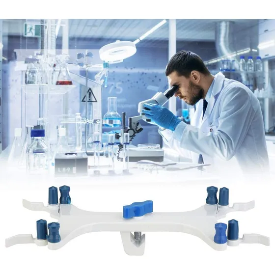 Abrazadera Doble Para Bureta De Aluminio, Clip Rápido, Acces