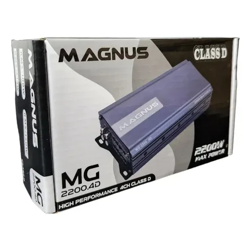 Amplificador Mini Clase D 2200w 4 Canales