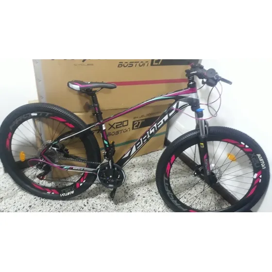 Bicicleta Boston X20 Dama Aluminio Frenos Hidráulicos R27.5