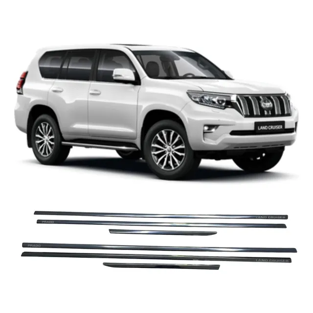 Aplique Cromado Lamevidrios De Toyota Prado Txl 2010 A 2024