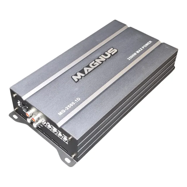 Mini Amplificador Clase D Monoblock 2500w Subsónico (2 Ch)