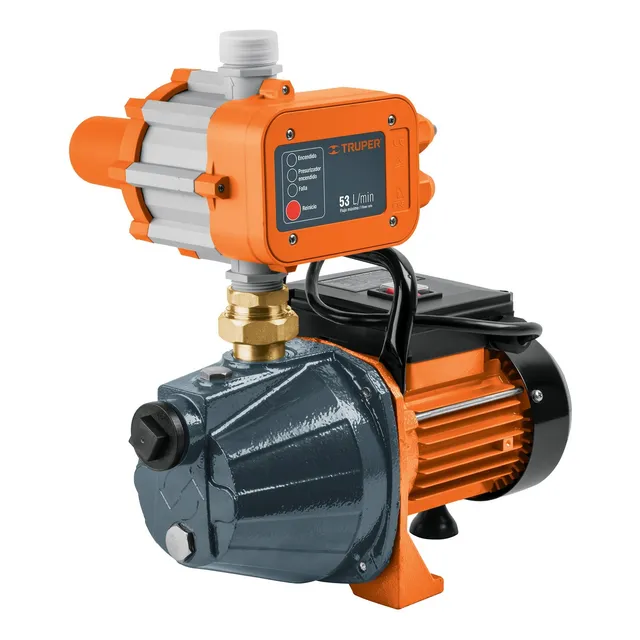 Bomba Presurizadora 1 Hp Con Control Electrónico Automatico
