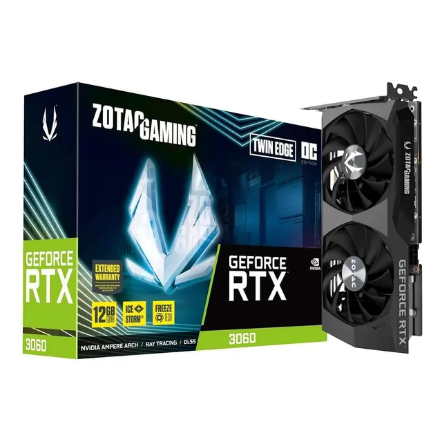 Zotac Gaming Geforce Rtx 3060 Twin Edge Oc Nvidia 12gb Gddr6