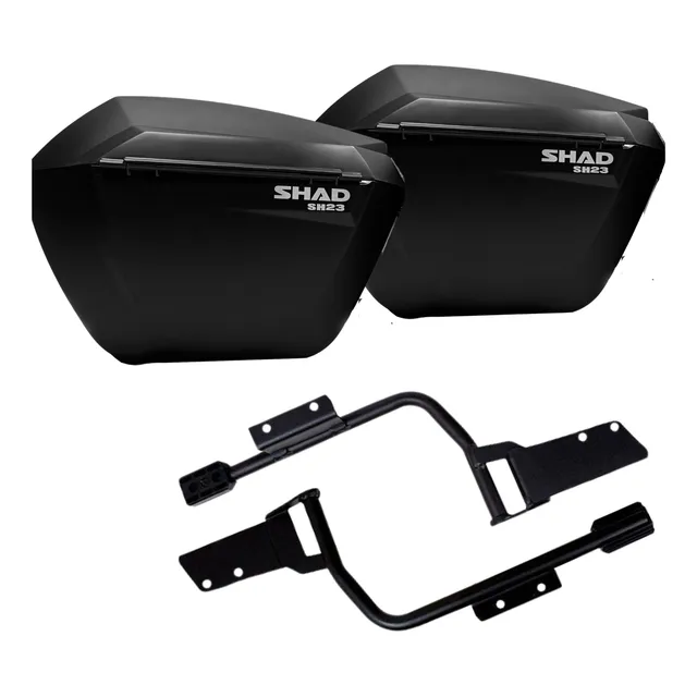 Alforjas Rígidas Shad Sh23 Y Soporte 3p System Bmw F750 Gs