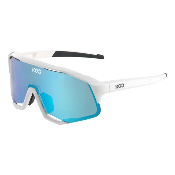 Gafas De Ciclismo Koo Demos White Turquoise Lente Turquesa