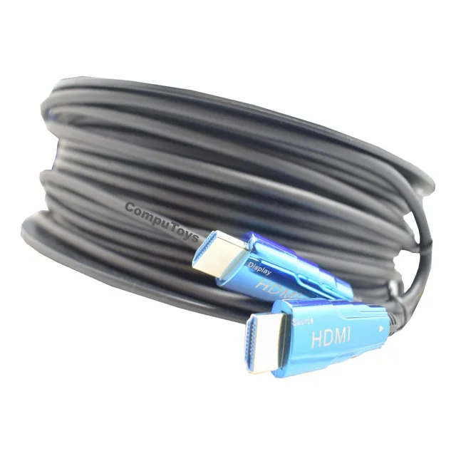 Cable Hdmi De Fibra Óptica 50 Metros 2.1 4k 8k Computoys Sas