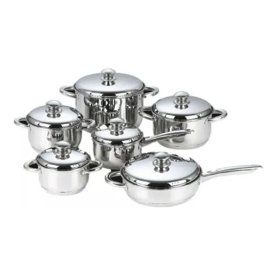 Bateria De Ollas Juego De 12 Piezas Swisshome