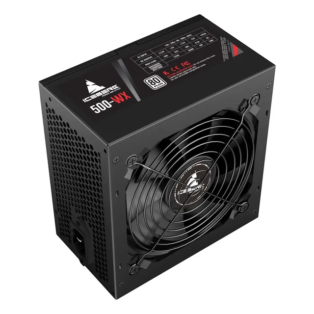 Fuente De Poder Gamer Iceberg 500-wx 500w 80 Plus White Pcie