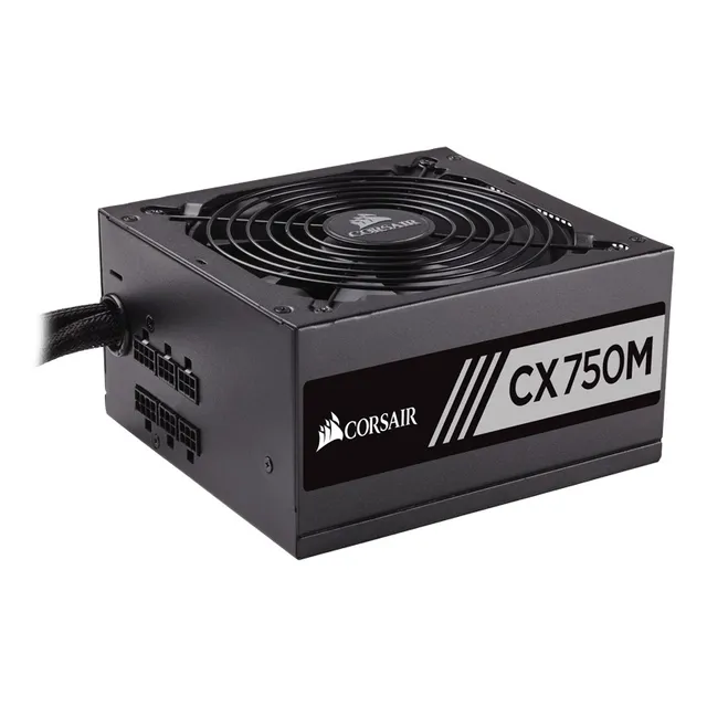 Fuente de poder para PC Corsair CX-M Series CX750M 750W blac