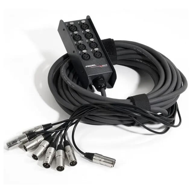 Medusa De 8 Canales Xlr 15 Metros Proel Ebn8