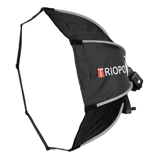 Octabox Triopo 90cm: Luz Magnífica Plegable Con Montura Bowe