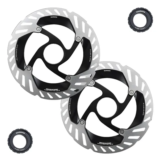 2 Discos De Freno Shimano Rt- Cl900 Ice Tech 160mm Rotores C