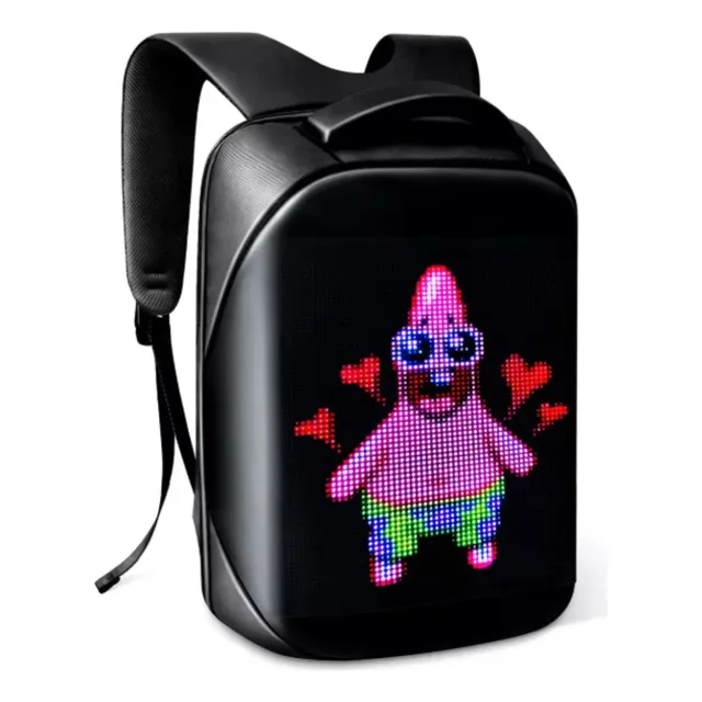 Maleta Mochila Led Pantalla Publicidad Urbana+batería Power