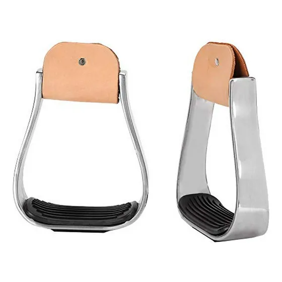 Estribos De Aluminio Acolchados Para Montar A Caballo