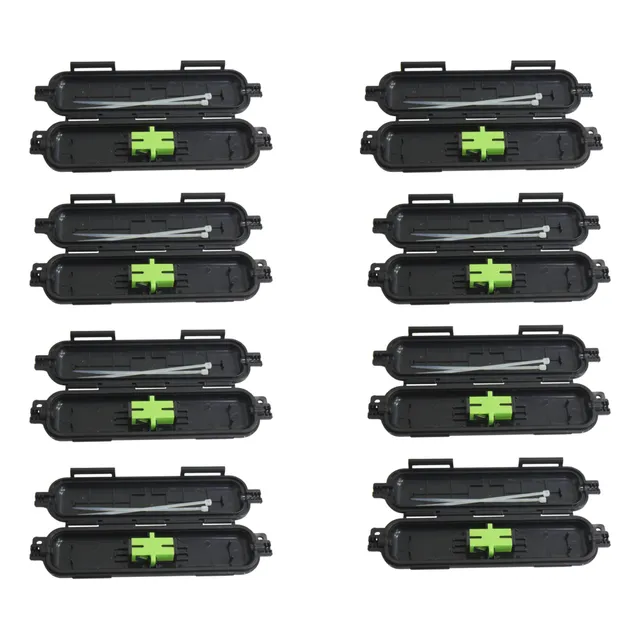 50 Cajas De Proteccion De Fibra Óptica Sc- Apc