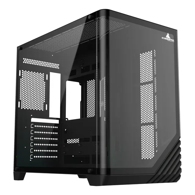 Gabinete Gamer Iceberg Wave L Vidrio Curvo 7 Ventiladores