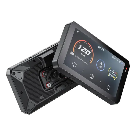 Compatible Con Ram Chigee Aio-5play Motocicleta Carplay Andr