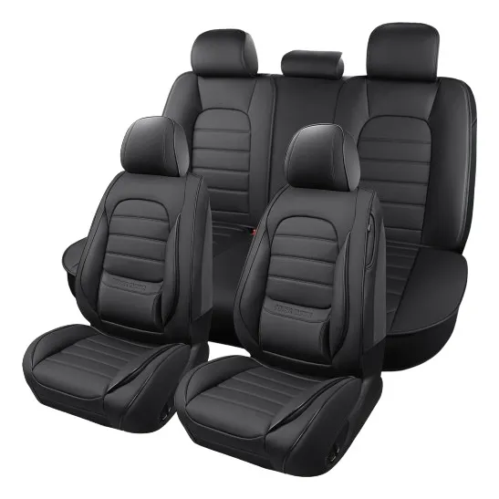 Fundas De Cuero Asientos De Automóvil, Funda De Cojín...