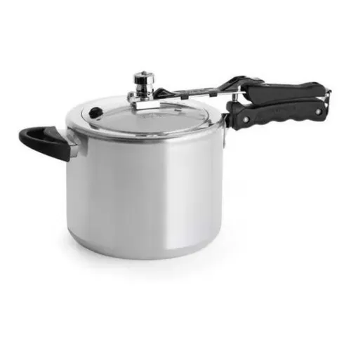Olla A Presión Universal 6 Litros Aluminio Cierre Interno Co