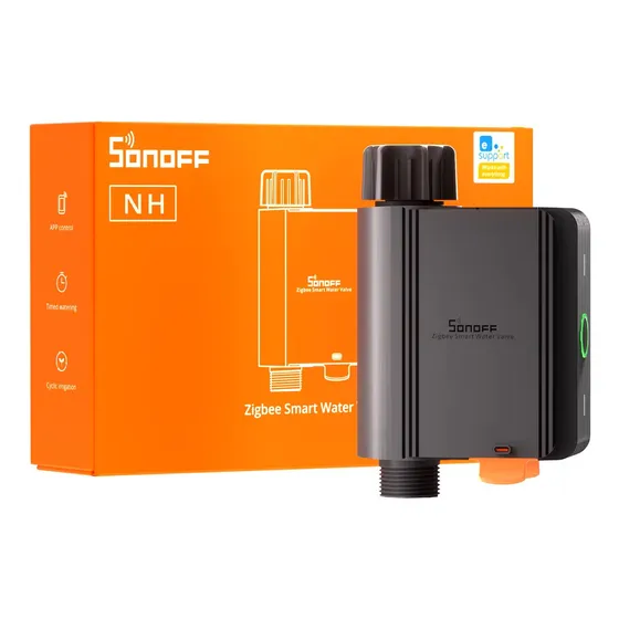 Válvula De Agua Inteligente Zigbee Para Riego Sonoff