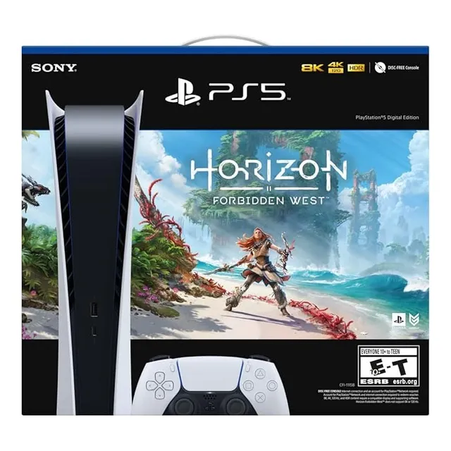 Sony Playstation 5 Digital Horizon Forbidden West Bundle Ps5