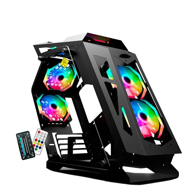 Chasis Gamer M-atx Pretorian 6 Coolers Argb Jx122 J&r Color