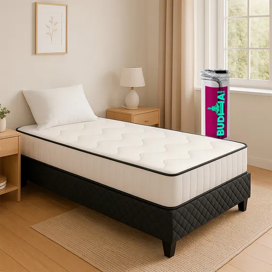 Colchon Espuma Sencillo Budha Sleep 17 110kg P/persona Firme