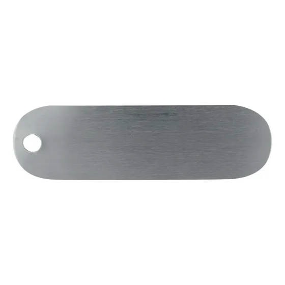 Laminas Aluminio De Marcar Árboles Alargadas De 7x2cm 100und