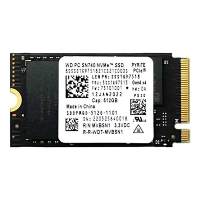 Unidad De Estado Sólido Western Digital 512gb M.2 Nvme Oen
