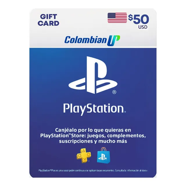 Tarjeta Psn $50 Usd Para Cuenta Usa Ps4 - Ps5