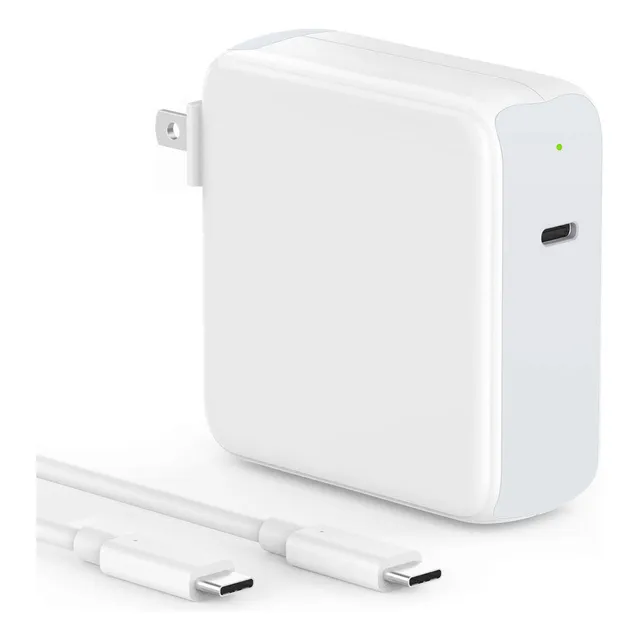 Cargador Usb C De 96 W Para Macbook Pro 16, 15, 14, 13 Pulga