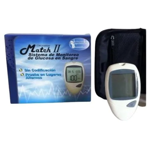 9 Glucómetros Match 2 Sistema De Monitoreo Glucosa En Sangre