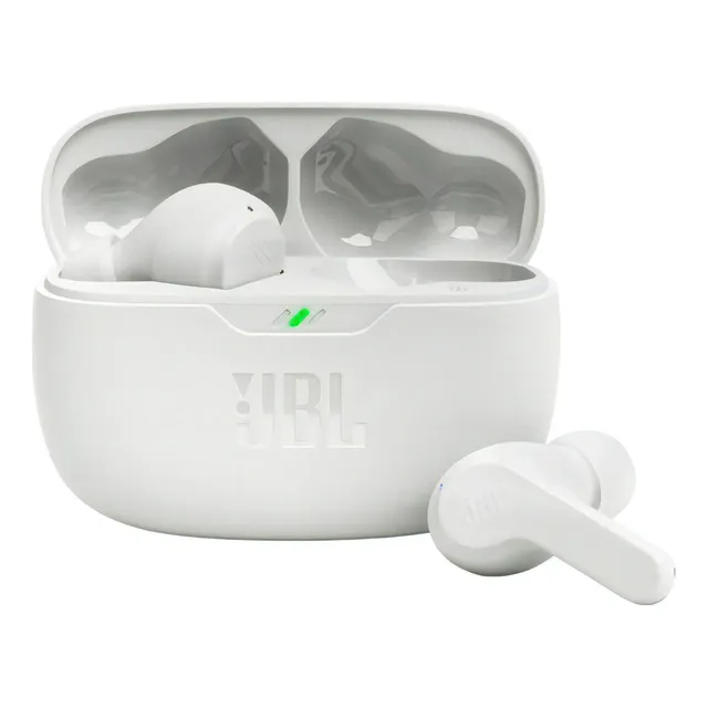 Audífonos Inalámbricos Jbl Vibe Beam Bluetooth Blanco Color