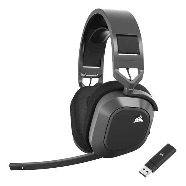 Auriculares Para Juegos Corsair Hs80 Max Inalámbricos Con Bl