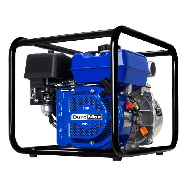 Motobomba De Agua Succión Duromax Granja Piscinas Gasolina