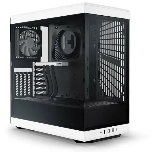 Gabínete Gamer Hyte Y40 S-tier Aesthetic Atx Color Negro/bla