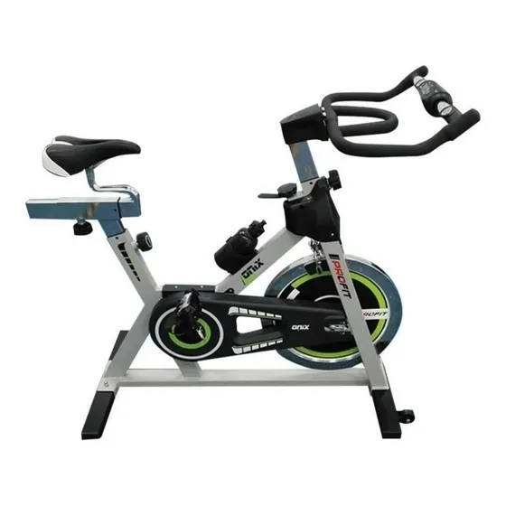 Bicicleta estática Profit Onix color gris