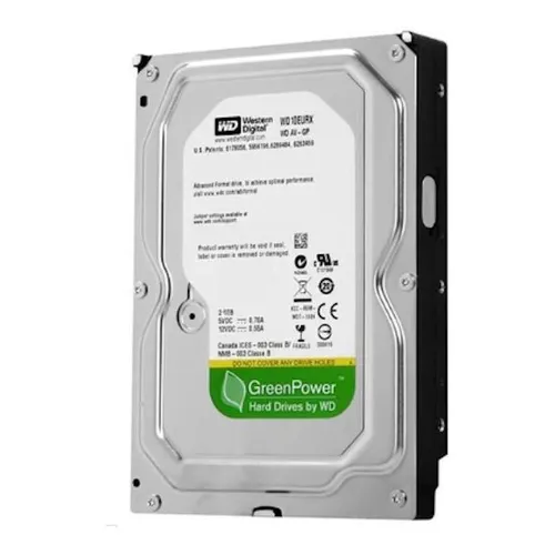 Hd Western Digital Sata3 de 2 TB para DVR modelo WD20EURx, c