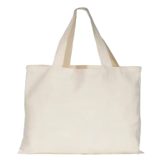 10 bolsas de algodón ecológicas de 40 x 30 cm de altura plan