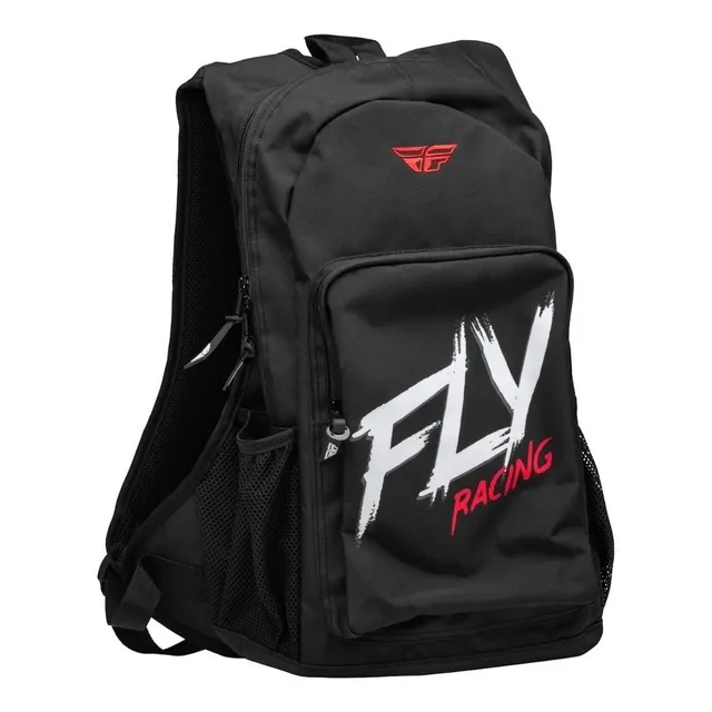 Mochila Fly Rockstar Motocicleta Jump Pack Negro