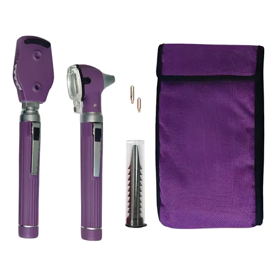 Equipo De Organos De Los Sentidos Con Fibra Óptica Morado