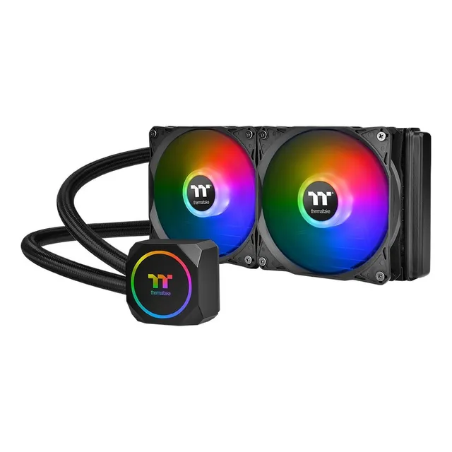 Water Cooler Cpu Thermaltake Th240 Argb Led Intel Amd 120mm