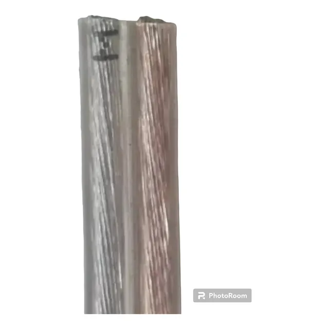 Cable Desoxigenado 2*14 Transparente Polarizado 50 Mt