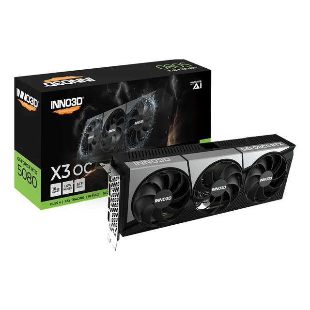 Tarjeta De Video Nvidia Inno3d Geforce Rtx 5080 X3 Oc 16gb