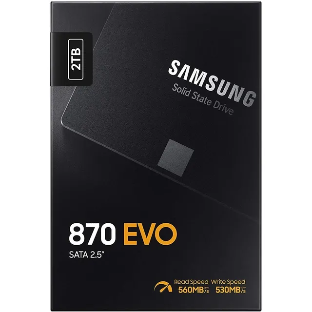 interno Samsung 870 EVO MZ-77E2T0B/AM 2TB negro