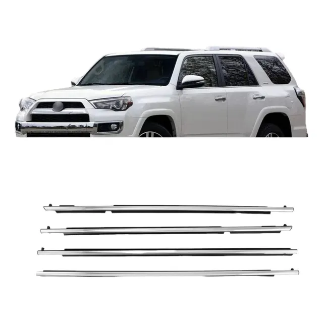 Lame Vidrios Toyota 4runner 2010-2024 Cromados