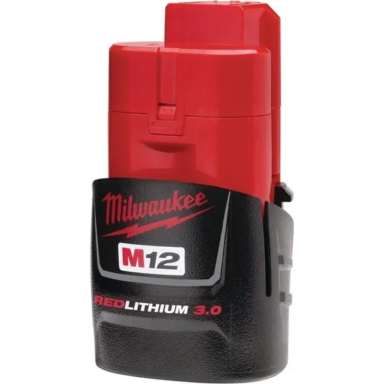 Bateria 12v 3,0ah Milwaukee Red Lithium M12 Compacta