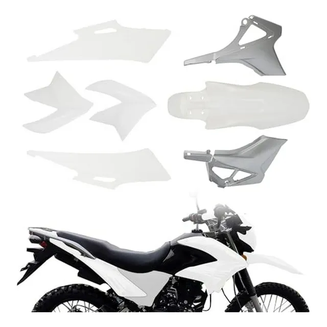 Kit De Plásticos Para Hawk 250, Carenado Con Guardabarros Y